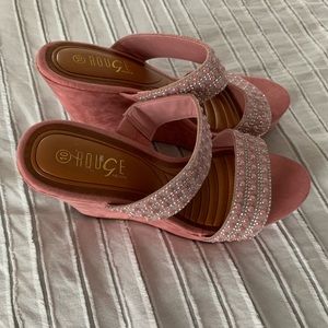 Rouge Pink Heels Size 10